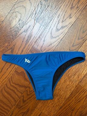 KAUAI BIKINI Santa Monica teal swim bottoms new w/out tag